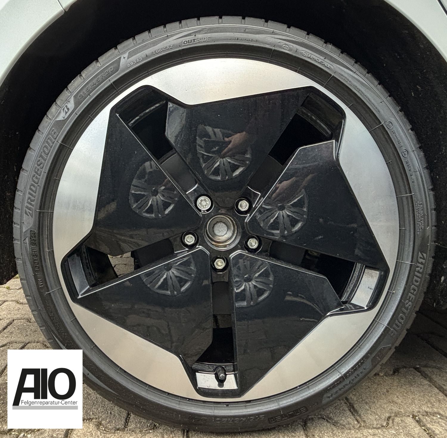 LF1 Original VW Felge 10A071490A  – Sanya Turbinendesign HGG Schwarz – ID.3