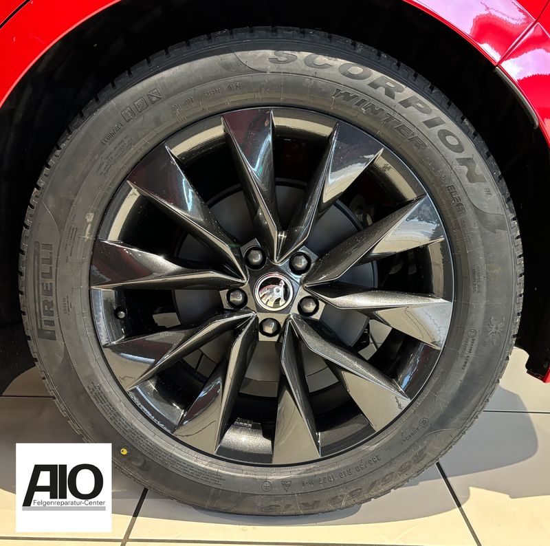 LF1 Original Skoda Alufelge 5LG071499A  – CRYSTAL 5-Doppelspeiche Dunkelgrau – Enyaq iV 50/60/80