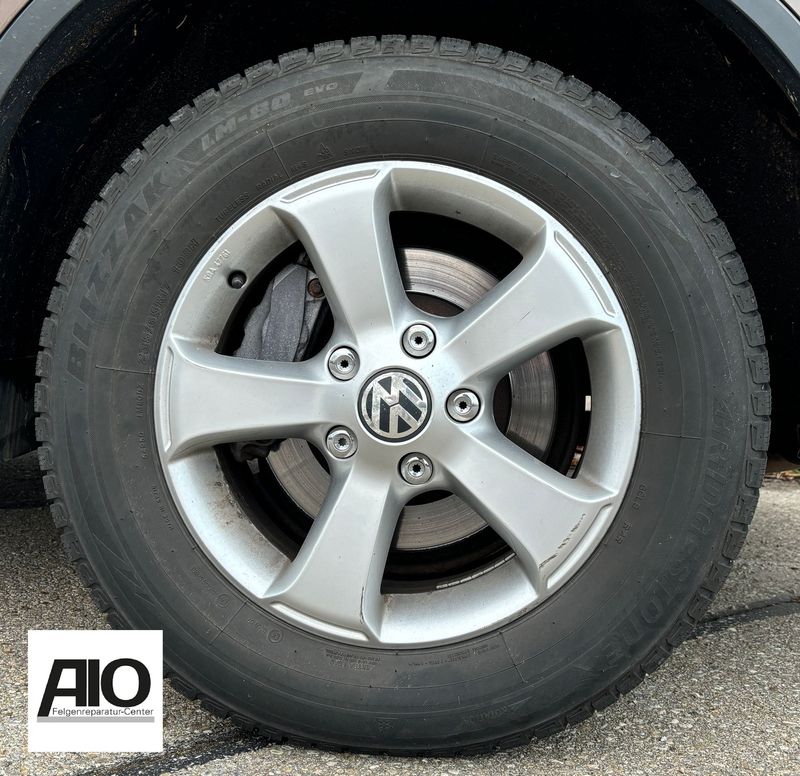 LF1 Original VW Felge 1T4071496C – SIMA 5 - Speichen Design Silber –  Golf 6