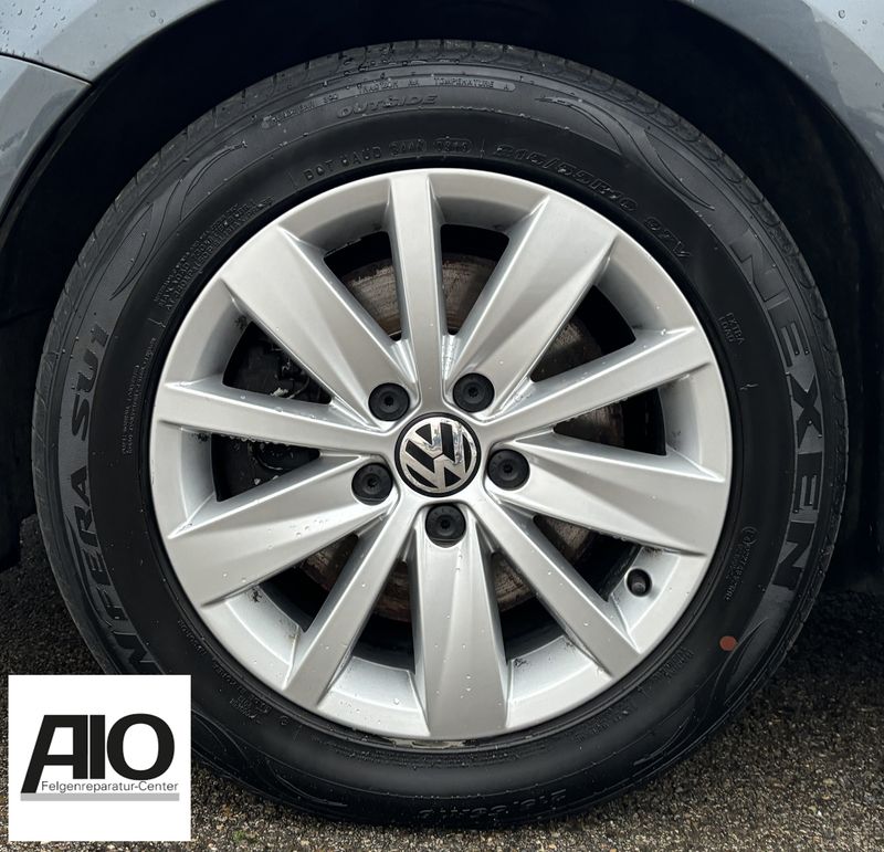 LF1 Original VW Felge 3AA601025AF – Perugia 10-Speiche Silber  – Passat B7