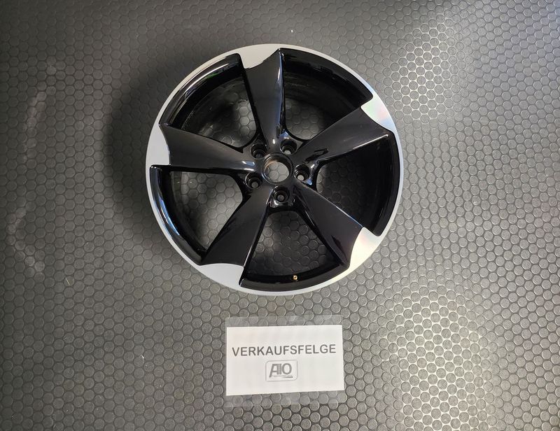 Felge kaufen Original Audi Rotor Schwarz gebraucht 8U0601025L 8,5jx20 ET36 Q3 8U Alufelge