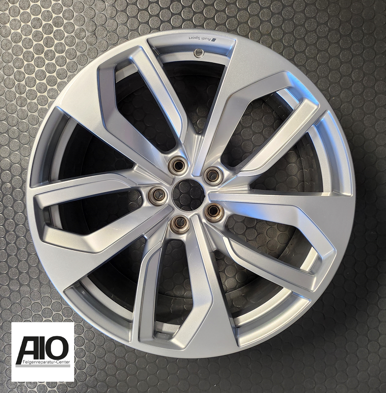 LF1 Original Audi Felge 8W0601025CT - 5-Doppelspeichen-Edge-Design Silber - RS4 Typ 8W F5 / RS5 Typ 8W B9 2017 -