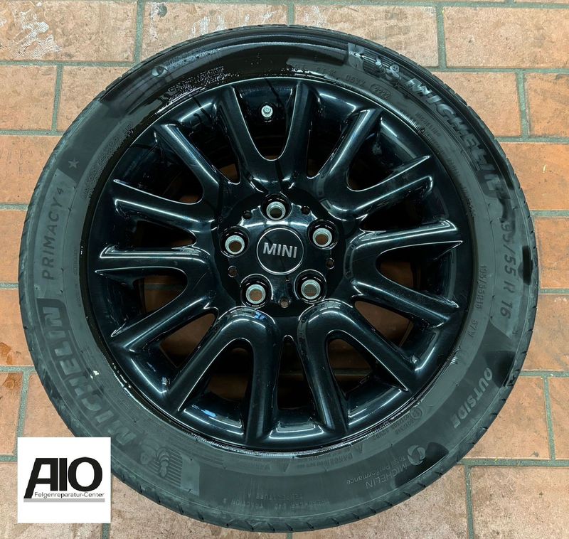 LF1 Original Mini Felge 6855104  – Victory Spoke 495 Schwarz – F55, F56, F57