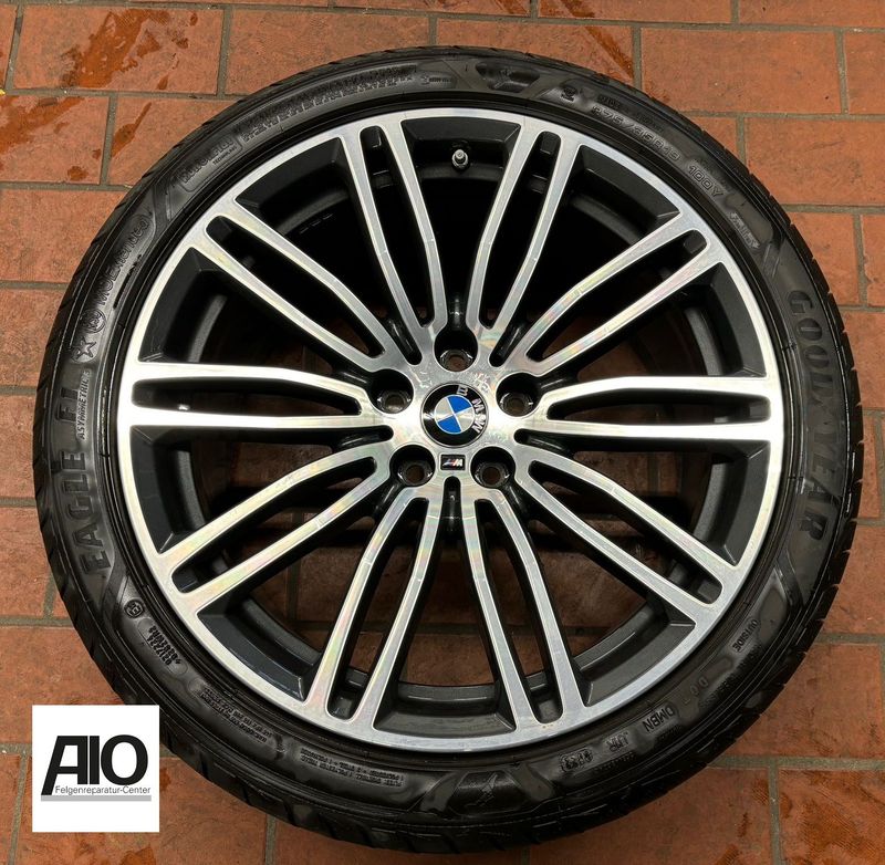 LF1 Original BMW Felge 7855085 - 664M Doppelspeiche Grau VA - 5er Typ G30 G31 ab 2017-