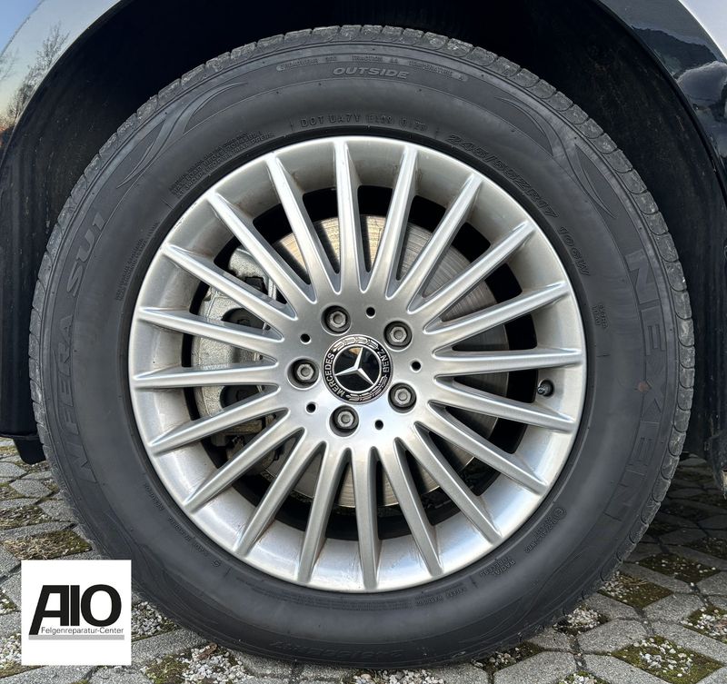 LF1 Original Mercedes Benz Felge A4474012300 - 10-Speiche Silber – V-Klasse / Vito / Viano Typ 447