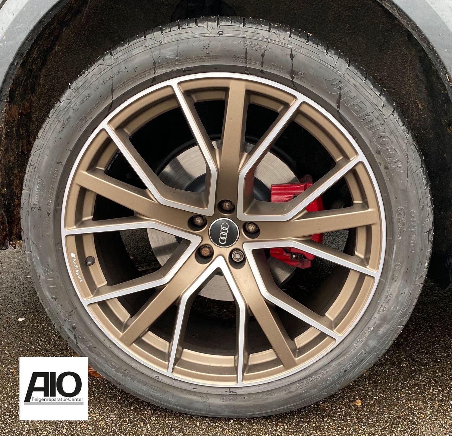 LF1 Original Audi 8S0601025CH - Audi Sport 10-Y-Speichen-Design Bronze Matt HGG - TT/TTS Typ 8S FV 2014-