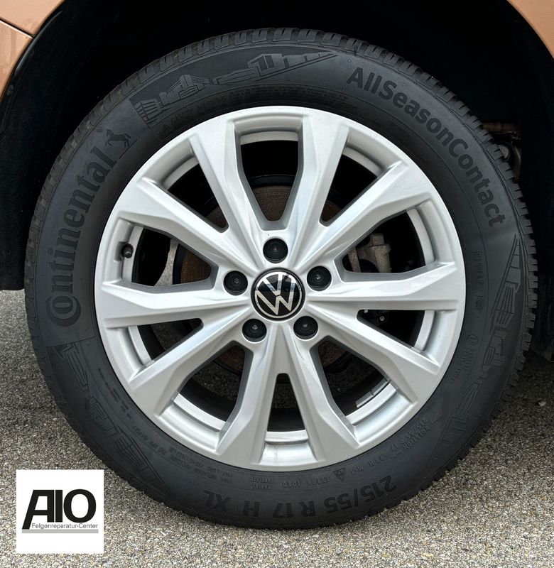 LF1 + LACK Original VW Felge 2K7601025A - BARAHONA 10-Speichen-Design Silber - Caddy 5 Typ SB 2020-