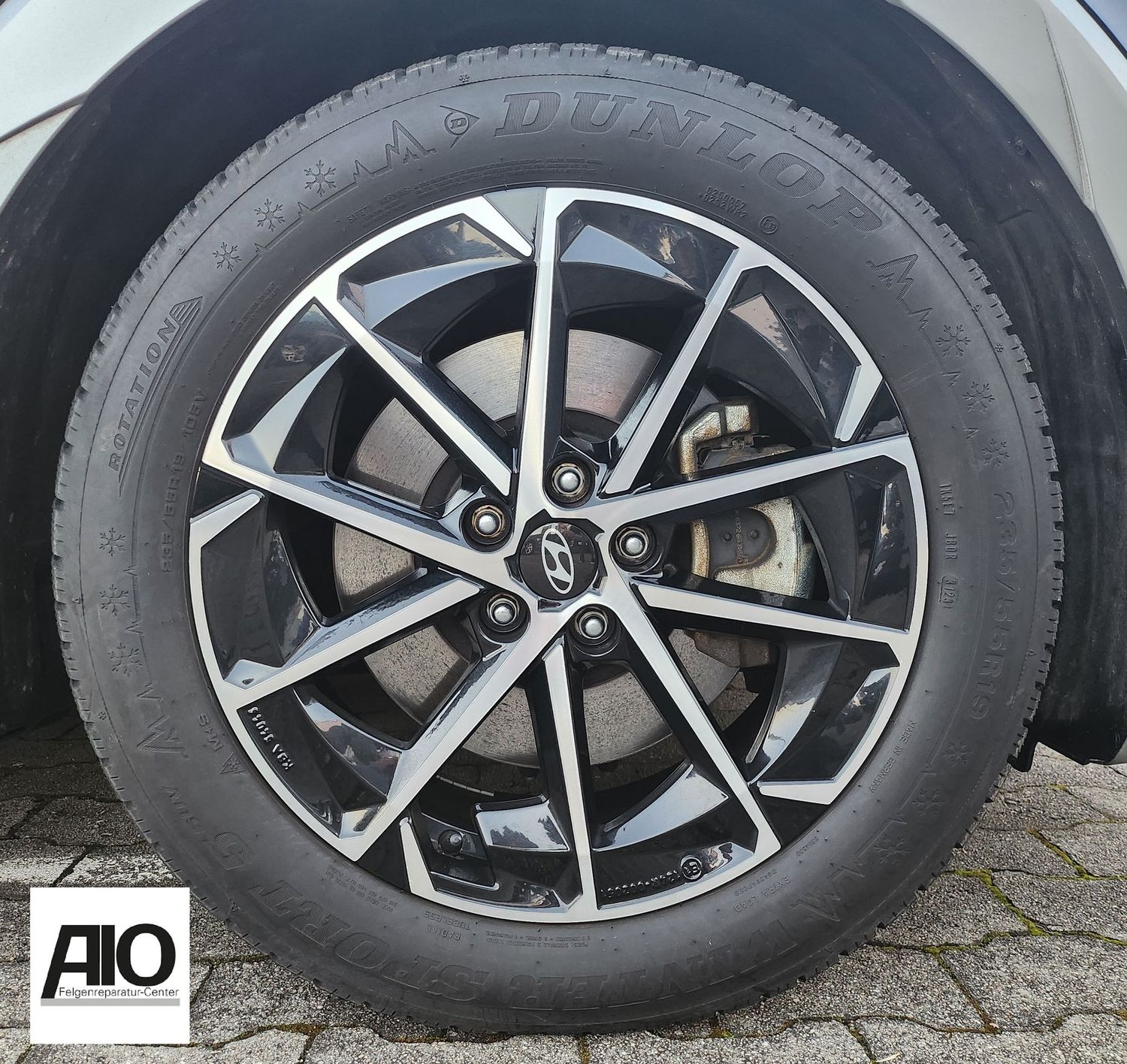 LF1 Original Hyundai Felge Borbet HMD04EV KBA 54046 - Schwarz HGG - IONIQ 5