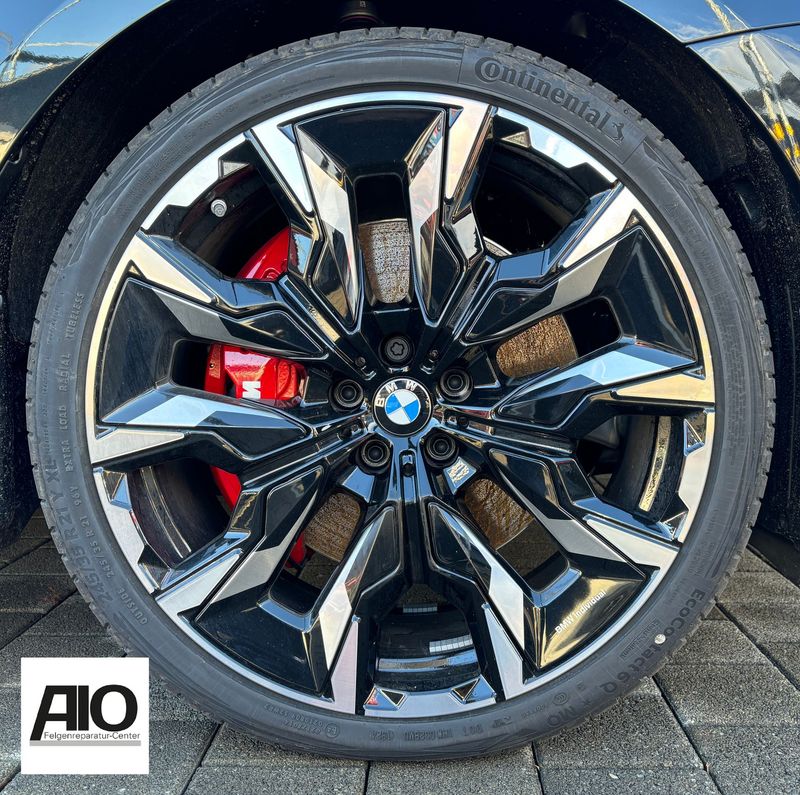 LF1 Original BMW Felge 36115A32502 - Styling 954i Aerodynamik Schwarz HGG VA - i5 Typ G60/G61