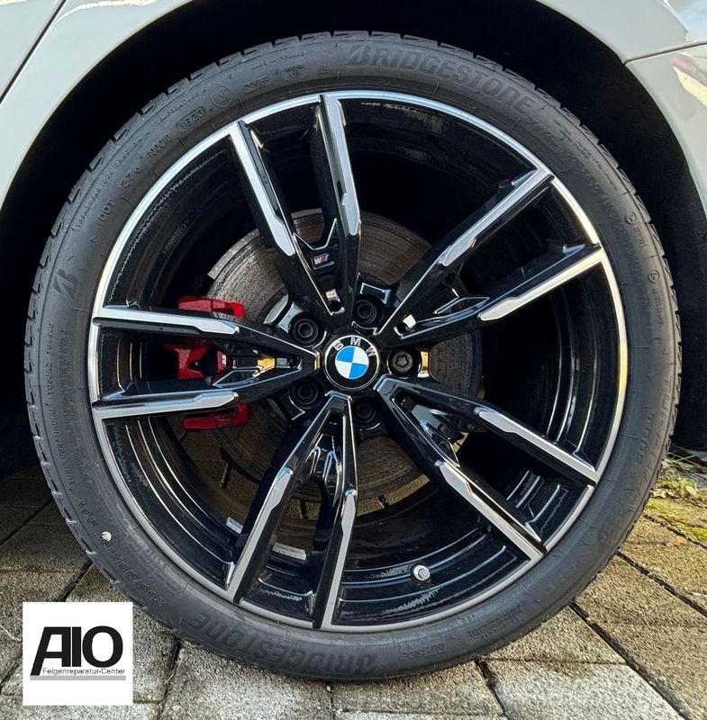 LF1 Original BMW Felge 36115A49EE5 - Styling 792 M Doppelspeiche Schwarz HGG VA - 2er Typ G42 + 3er Typ G20/G21 + 4er Typ G22/G23