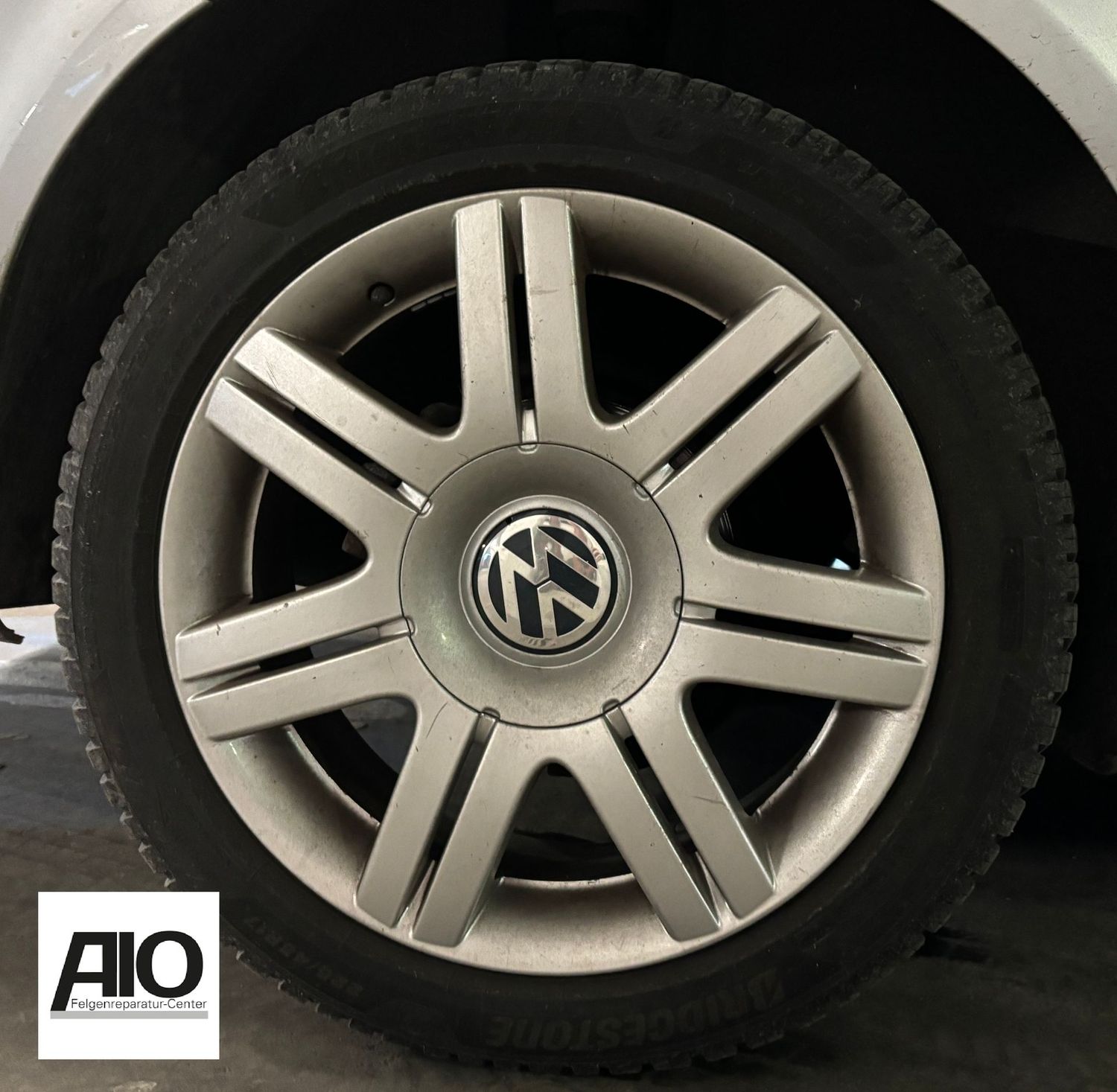LF1 Original VW Felge 3B0601025M – Phoenix 7-Doppelspeichen Design Silber – Passat B5 Typ 3B