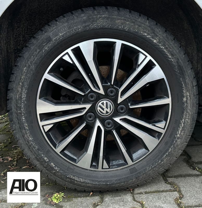 LF1 Original VW Felge 7LA601025E  – Aracaju Vielspeichen Design Schwarz HGG Schwarz HGG – T6 + T6.1