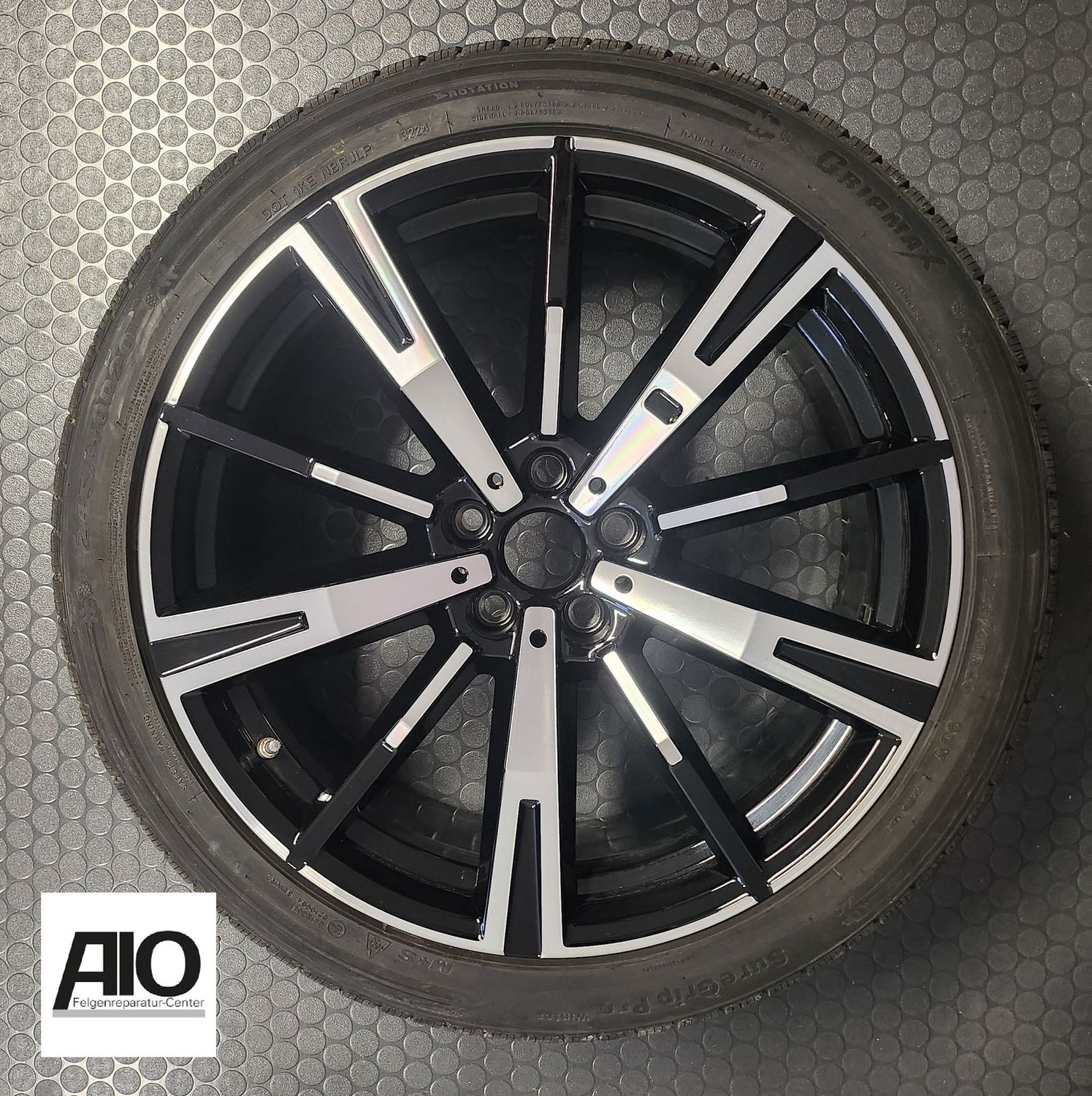 LF1 Original BMW Felge 5A324E6 - Styling 938M Sternspeiche Schwarz HGG VA - 5er / i5 Typ G60/G61