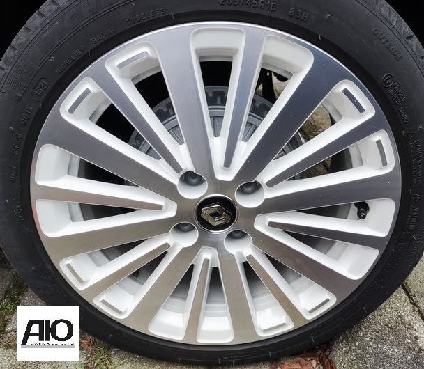 LF1 Original Renault Felge 403007684R - Vielspeiche Weiß HGG - Twingo III