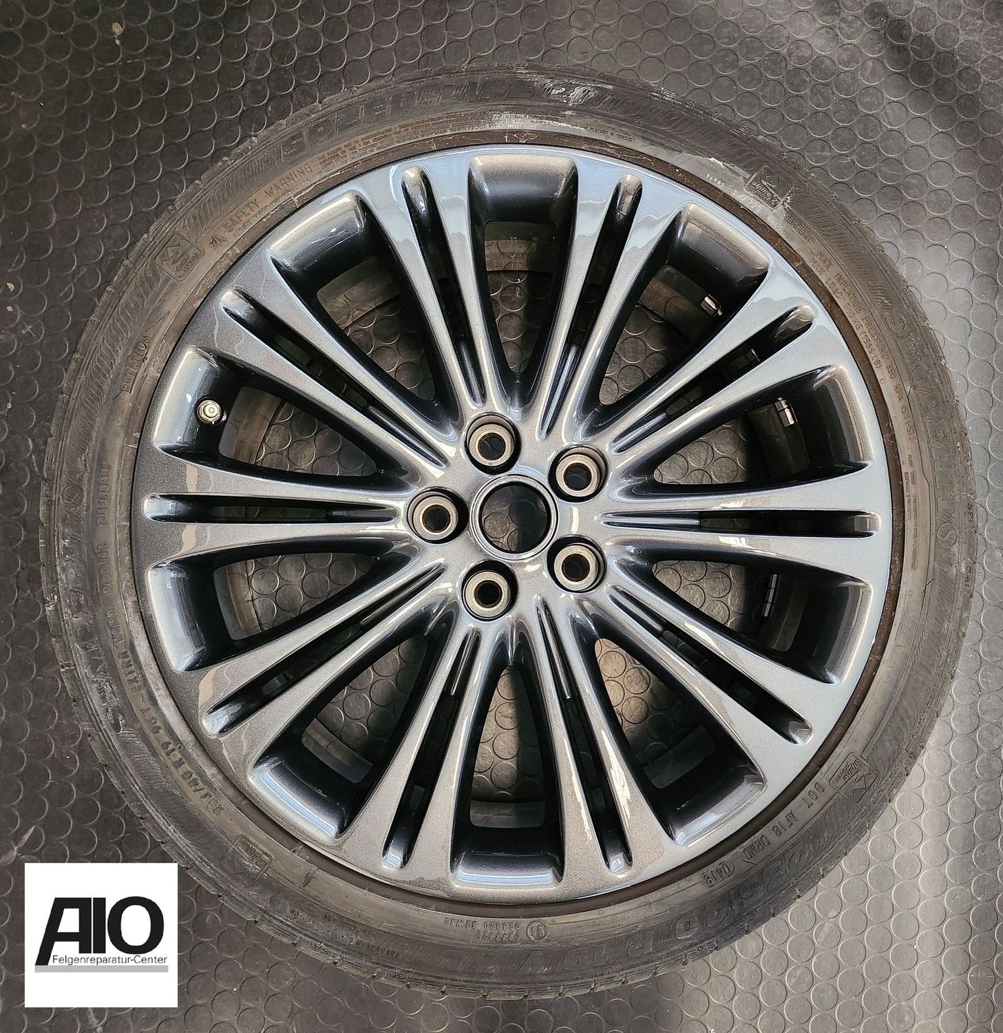 LF1 Original Opel Felge 13345862 - Vielspeiche Grau -  Astra J