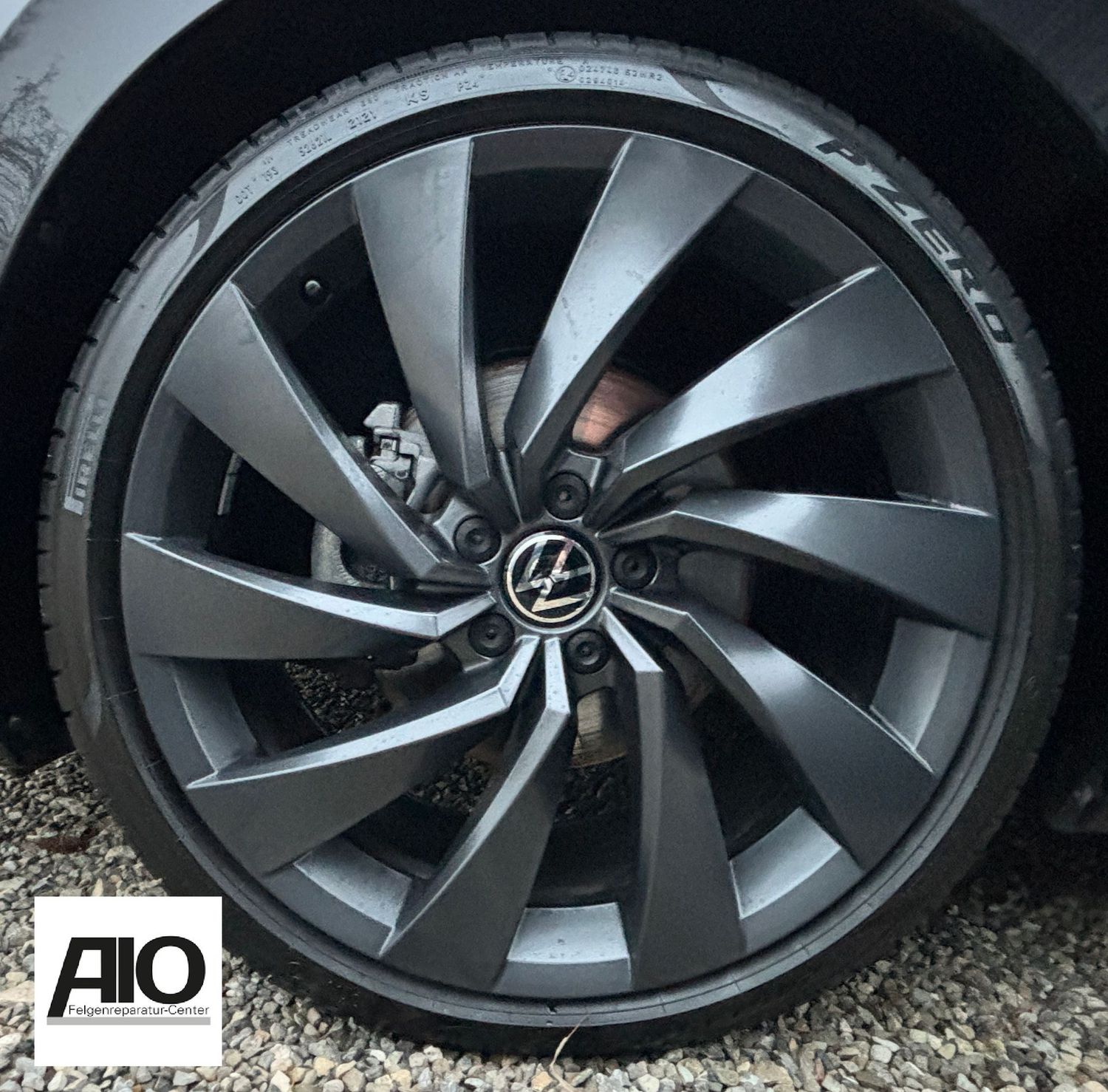 LF1 Original VW Felge 3G8071490 - Rosario Vielspeiche Grau Matt - Arteon Typ 3H