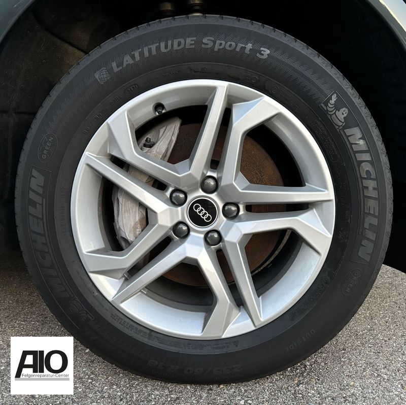 LF1 Original Audi Felge 80A601025BD - 5-Doppelspeichen-Design Silber - Q5 Typ FY ab 2017