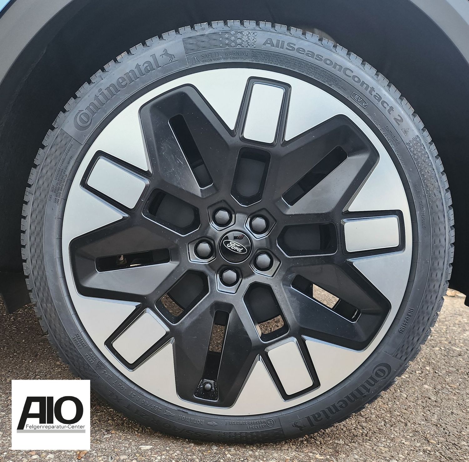 LF1 Original Ford Felge 2693602 - geschlossenes Design Schwarz Matt HGG VA - Explorer EV 2024- 