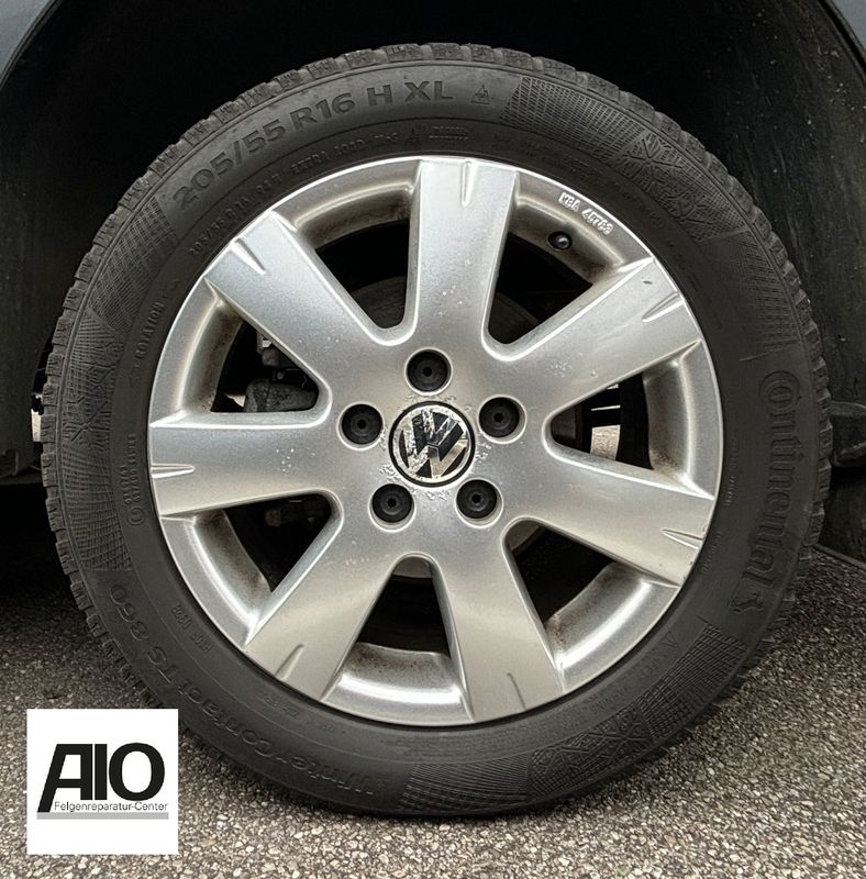 LF1 Original VW Felge 2K1071495A – Vitus 7 – Speichen Design Silber– Golf 6 1K, Golf 7 AU, Jetta 6, 5