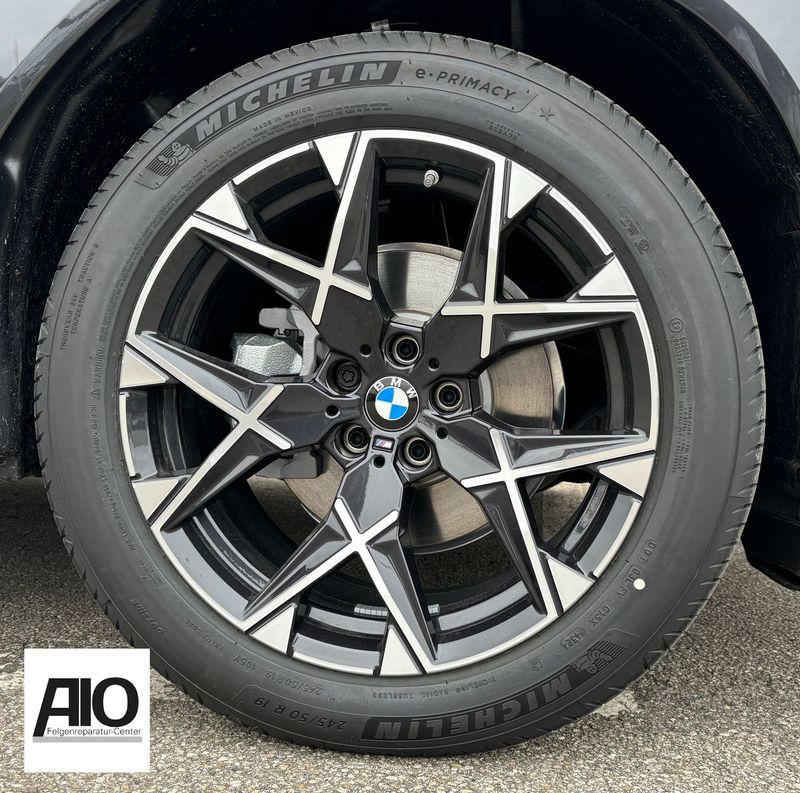LF1 Original BMW Felge 36115A6F100 - Styling M1035 Kreuzspeiche Grau HGG - 7er / i7 Typ G70 / X3 Typ: G45