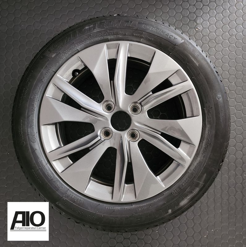 LF1 Original Felge Peugeot 98281855VZ - Vielspeiche Grau Metallic - 208 / e-208 Typ U