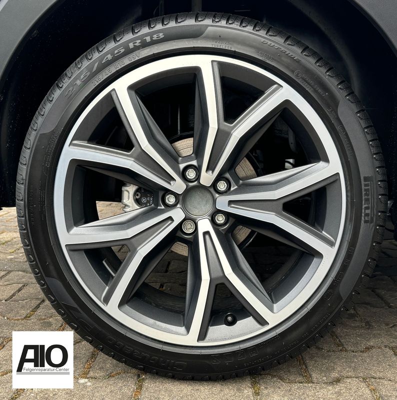 LF1 Original VW Felge 2GM601025F – KÖLN 5-Y-Speichen-Design Grau HGG – T-Cross