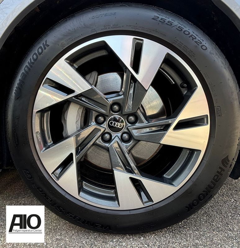 LF1 Original Audi Felge 4KE601025T - 5-Dynamikspeichen-Design Grau HGG - E-tron / E-tron Q8 Typ GE