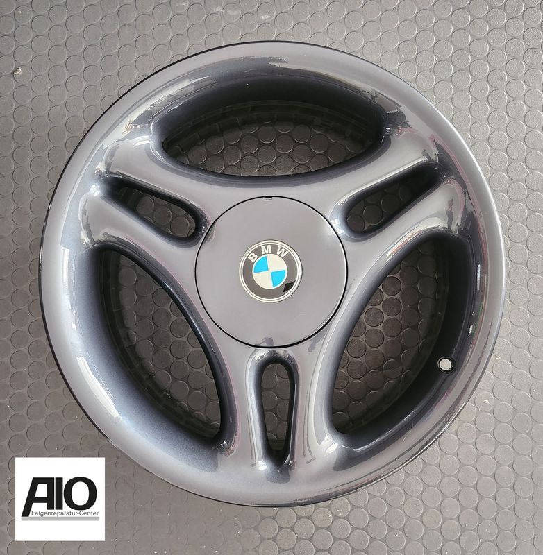 LF1 Original BMW Felge 36111092963 - Styling 38 Brilliantline 3-Doppelspeiche Grau VA - 3er Typ E36 + Z3 E36