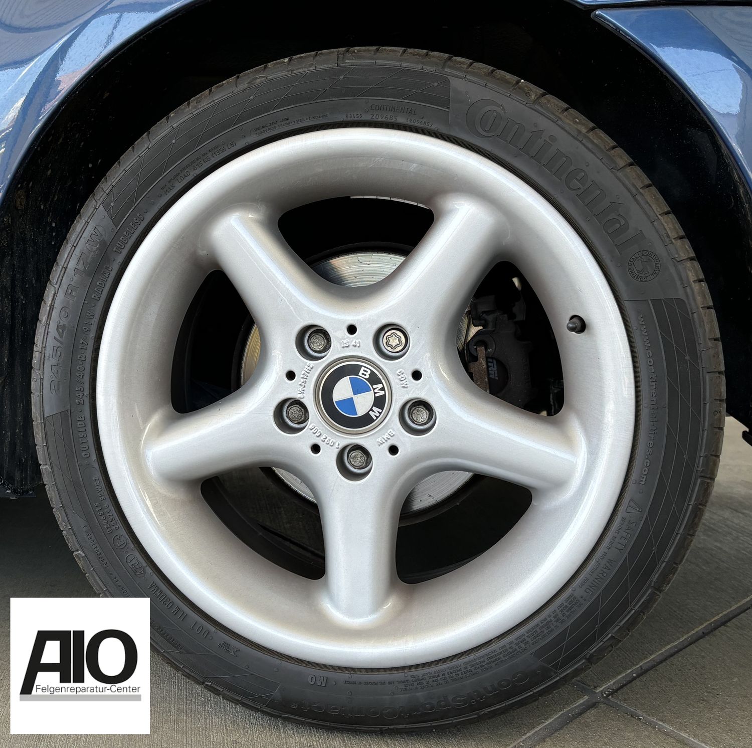 LF1 Original BMW Felge 36111092969 - Styling 18 Rundspeiche Silber - 5er Typ E34 von 1988-1996 LF1 Original BMW Felge 36111092969 - Styling 18 Rundspeiche Silber - 5er Typ E34 von 1988-1996