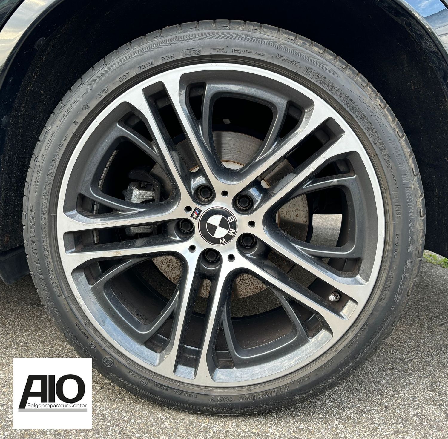 LF1 Original BMW Felge 6787583 - Doppelspeiche 310 M Grau HGG HA - X3 Typ F25 / X4 Typ F26 LF1 Original BMW Felge 6787583 - Doppelspeiche 310 M Grau HGG HA - X3 Typ F25 / X4 Typ F26