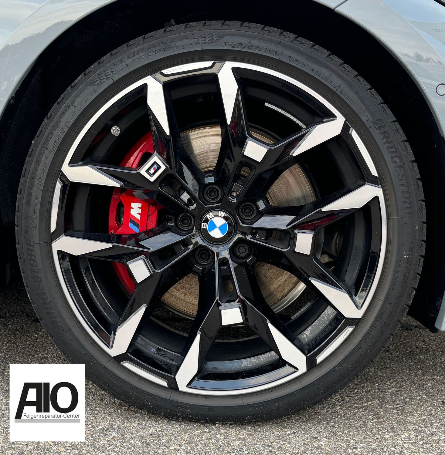 LF1 + Lack Original BMW Felge 5A576C5 - Styling 995 M Y-Speiche Schwarz HA - 2er Typ G42 / 3er Typ G20/G21 / 4er Typ G22/G23