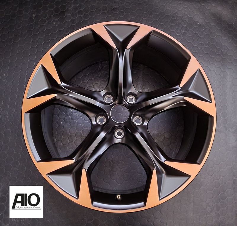 LF1 + LACK Original CUPRA  Alufelge 5FF601025E –  5-Speichen-Design Kupfer Bronze VOLLFARBE – Formentor 2020-