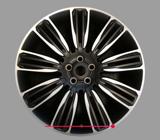 LF1 Original Land Rover Felge JK6M-1007-EA - STYLE 9012 10-Speiche Grau Matt HGG - Range Rover IV (L405) / Sport 2 (L494)