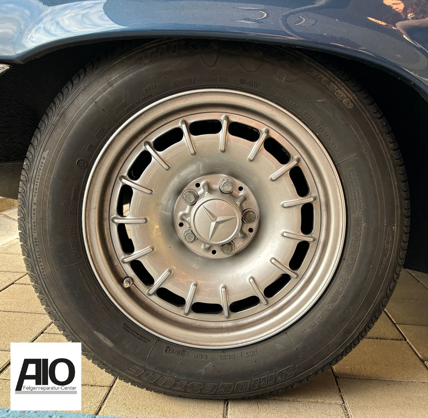 LF1 Original Mercedes Felge 1084001002 Fuchs Barock