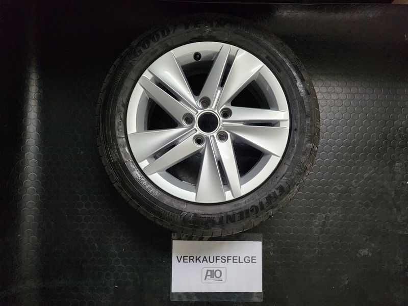 Felge kaufen Original VW Golf 8 Alufelge 7x16 ET48 5x112 5H0601025 Norfolk 205/55R16 Komplettrad