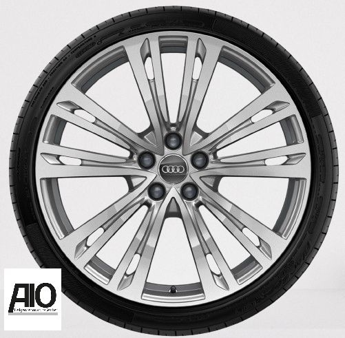 LF1 Original Audi Felge 4N0073640A - 10 Parallelspeichen Design Silber links - S8 Typ 4N D5 ab 2017 -  Limousine