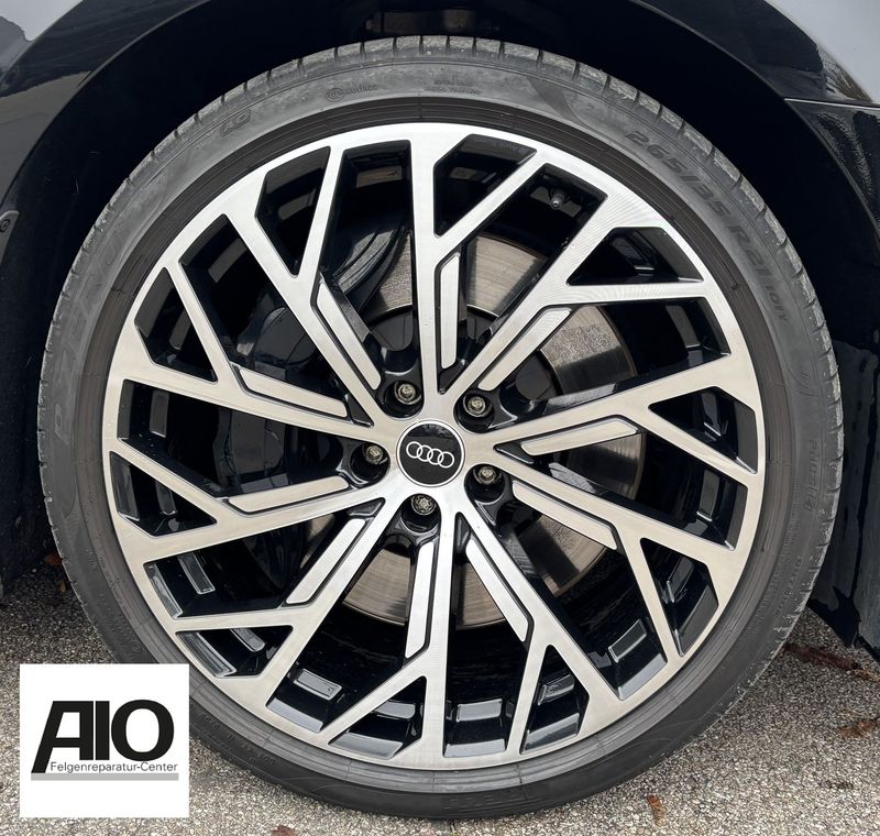 LF1 Original Audi Felge 4N0601025AF - 10 Y Speichen Evo Design HGG Schwarz - A8 /S8 Typ 4N D5 ab 2017 -  Limousine