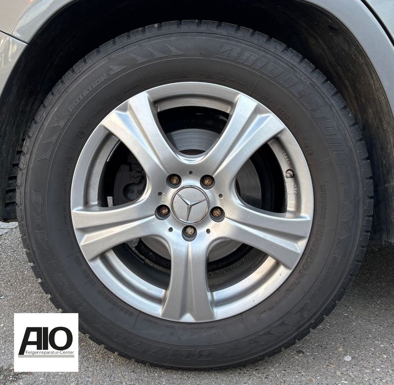LF1 + LACK Original Mercedes Benz Felge  A1644011502 – 5-Speichen-Rad - M-Klasse W164