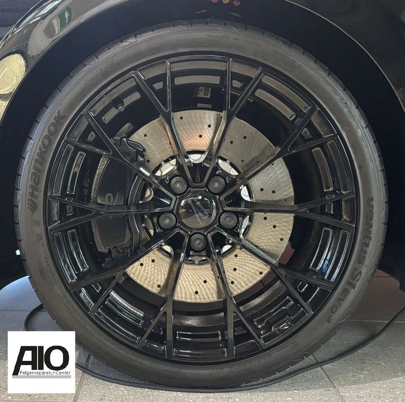 LF1 + LACK Original VW Felge 5H0601025AJ – WARMENAU Design Schwarz R-Line – Golf 8 Typ CD 2019-