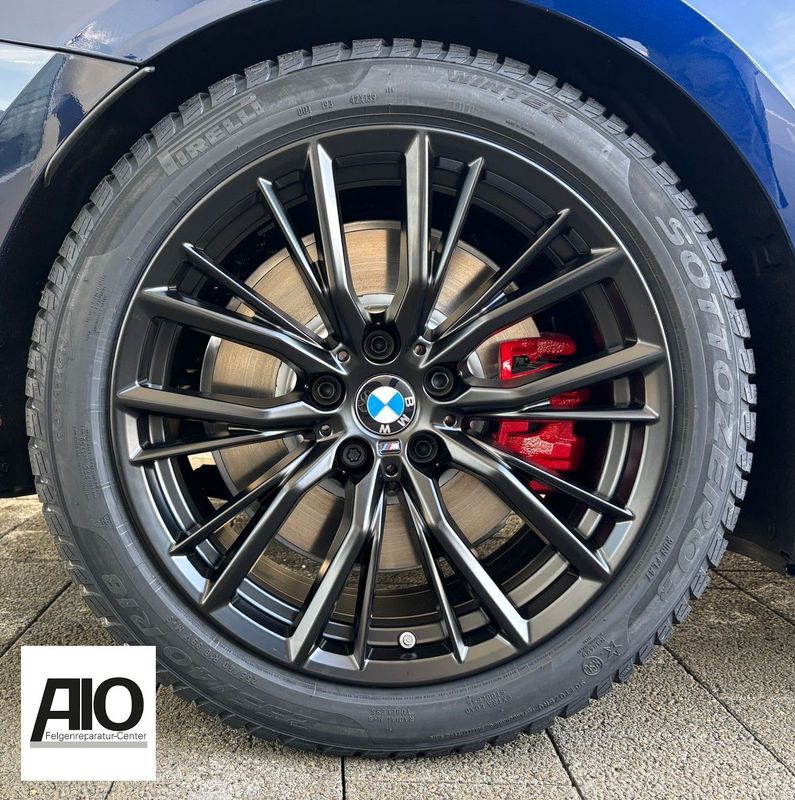 LF1 + LACK Original BMW Felge 36116885305 - 796M Y Speiche Schwarz Matt VA - 3er Typ G20 / 3er Touring Typ G21