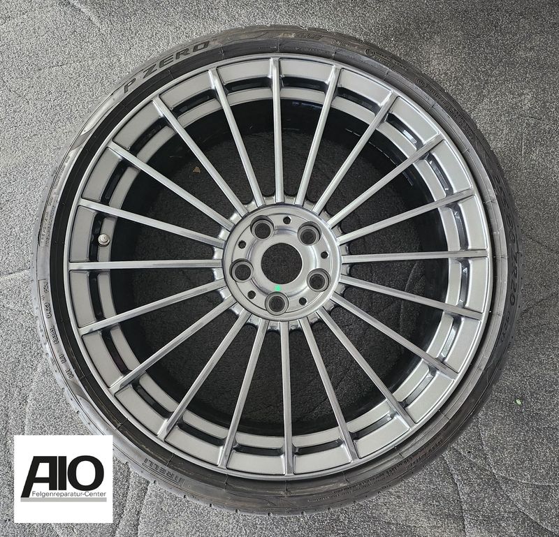 LF1 Original Alpina Felge 3611827 - 20-Speiche Grau HA - 5er Typ G30 / G31 + Alpina Typ: B5