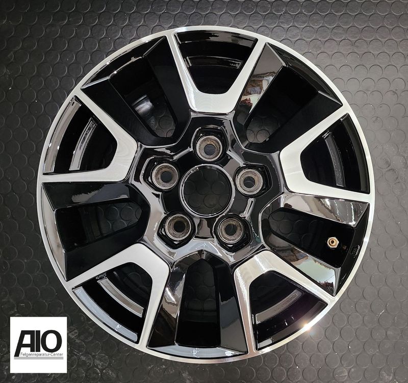 LF1 Original FIAT Felge 1397173080 – 5-Y-Speichen Design  Schwarz HGG – Ducato