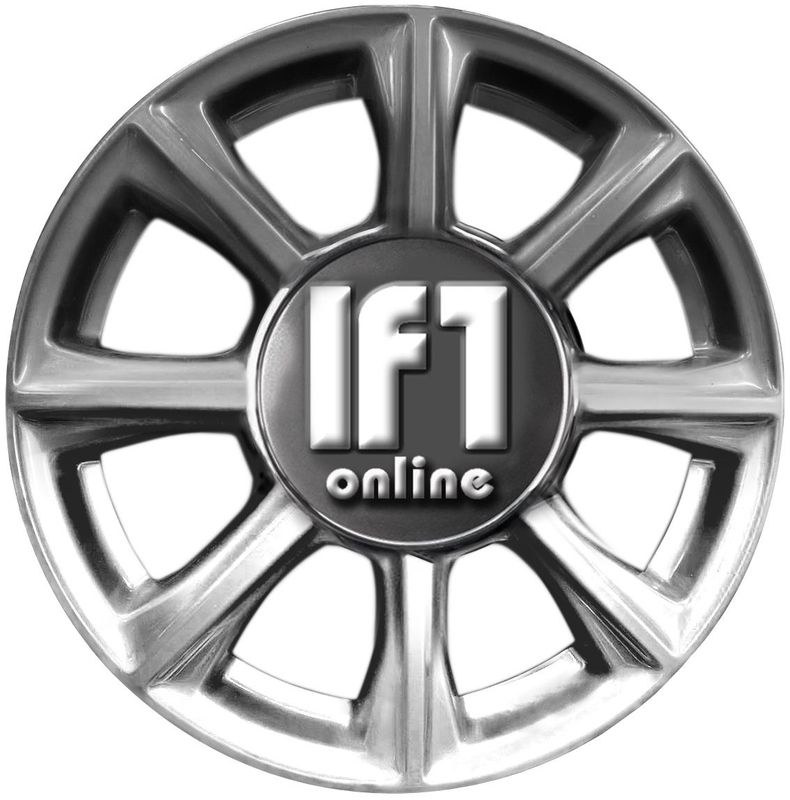 LF1 + LACK Original Ford Felge HH1EJ-1007-B1A - 10-Speichen-Design Grau Matt - Focus