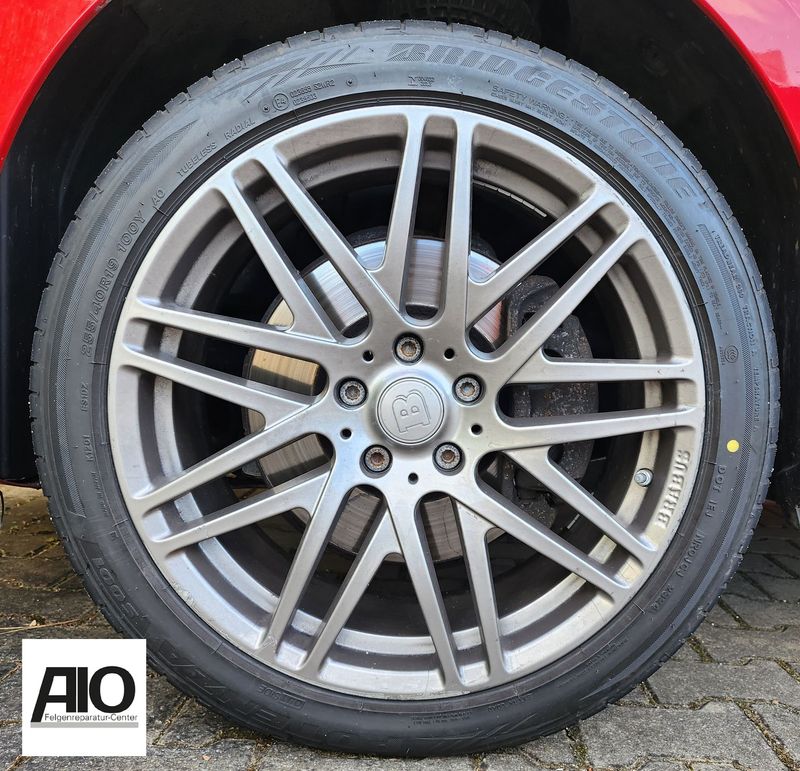 LF1 Original BRABUS Felge F13-859-45 – Monoblock F Grau liquid titanium - Mercedes