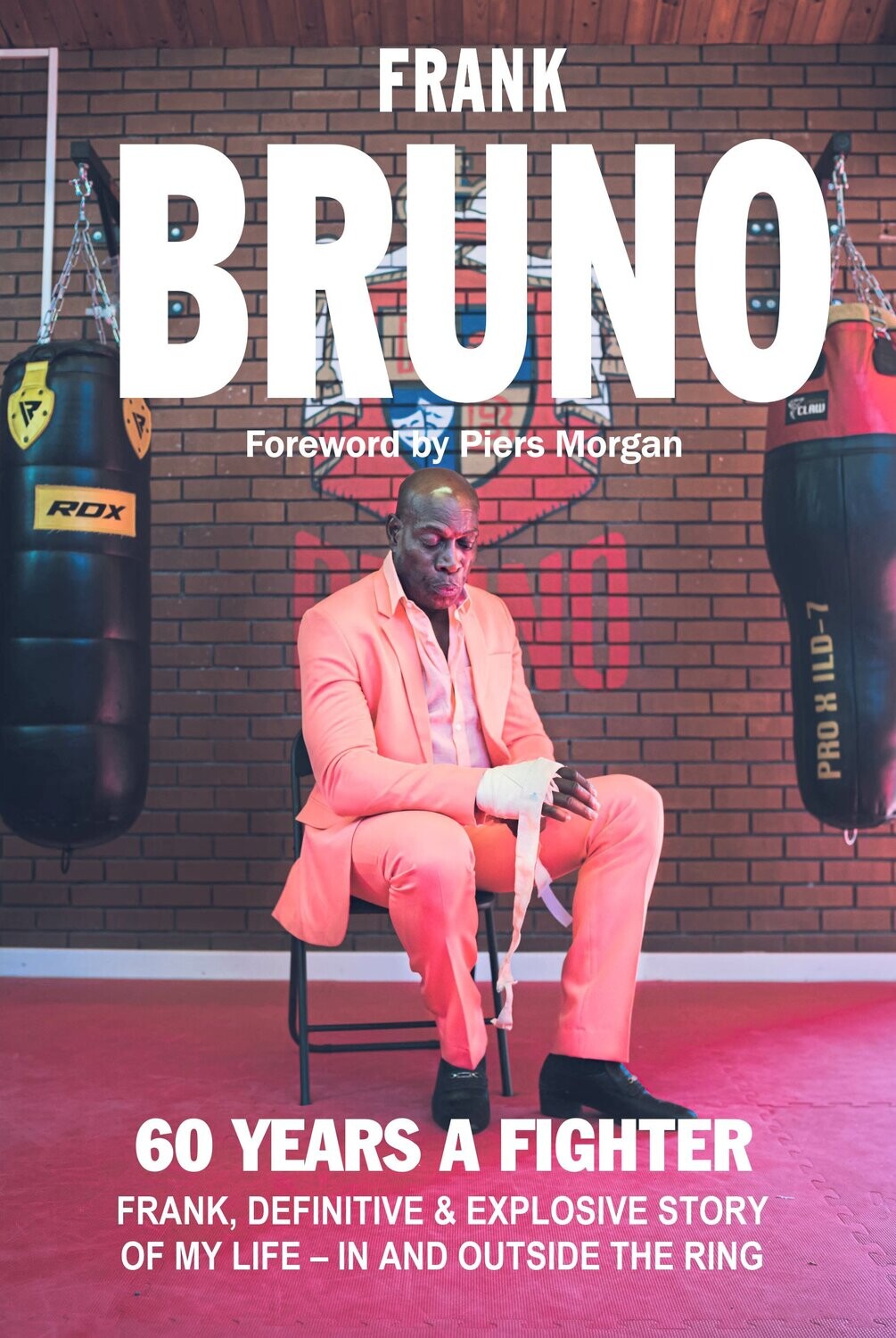 Frank Bruno new for 2022 signed book