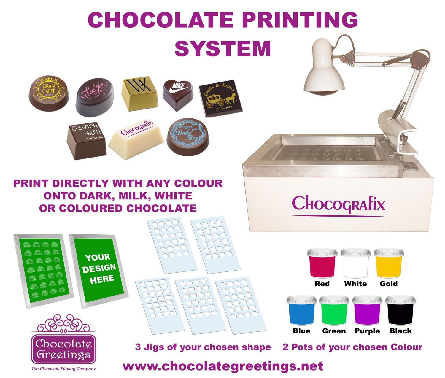 Chocografix - Chocolate Printing System