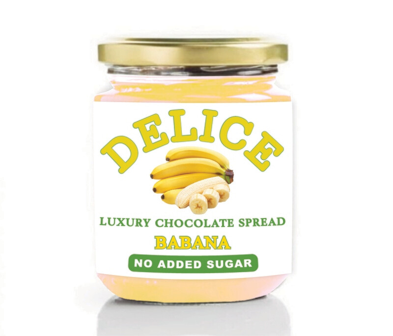 ​Delice No Added Sugar BANANA Chocolate Spread