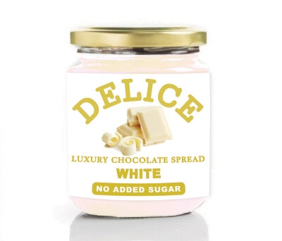 ​Delice No Added Sugar WHITE Chocolate Spread