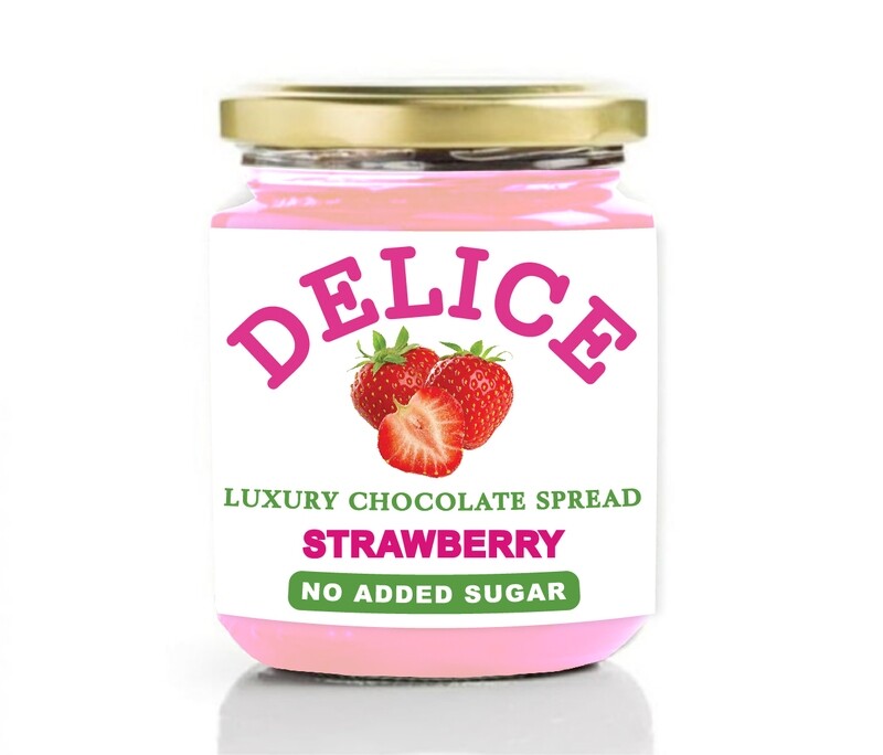 ​Delice No Added Sugar STRAWBERRY Chocolate Spread