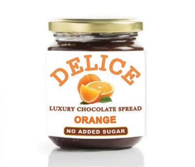 ​Delice No Added Sugar ORANGE Chocolate Spread